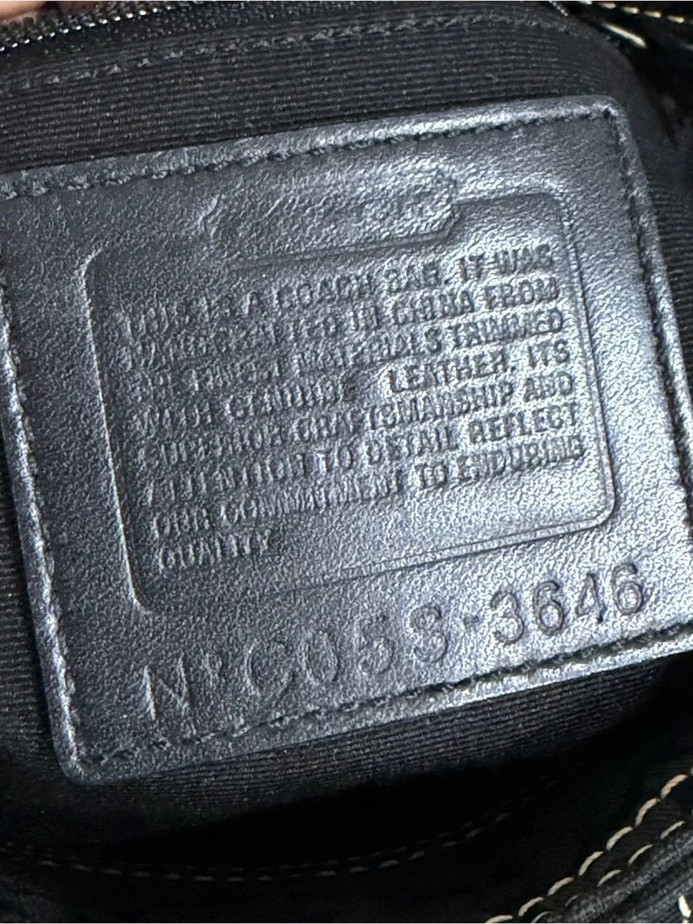 Vintage Coach Soho Jacquard Bag